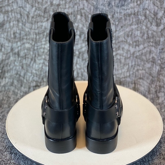 Tory Burch Double T Moto Boot Women's 9 - Picture 7 of 9